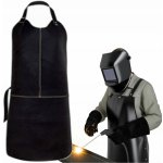 Procera Kožená prošívaná zástěra černá – Zboží Dáma