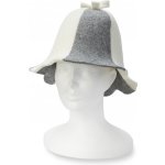 Wooline Čepice bílošedá s očkem – Zboží Dáma