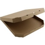 ECOFOL Krabice na pizzu 32x32x3 cm hnědá ideal pack® bal/100 ks – Zboží Mobilmania