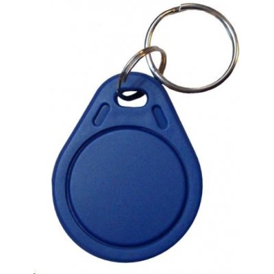 Vikintek Elatec RFID Mifare čip, přívěsek na klíče, 13,56 MHz, modrý - 100 pack RFID-MF-KEY-BLUE-PACK – Zboží Mobilmania