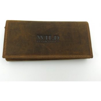 WILD by Loranzo Dámská kožená peněženka WILD 841 hnědá
