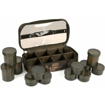 Fox Camolite 12 Pot Hookbait case pouzdro taška na boilies – Hledejceny.cz