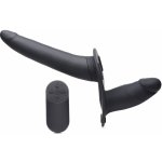 Power Pegger Double Strap On Vibrator Strap U – Zboží Mobilmania