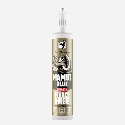 MAMUT GLUE High Tack, kartuše 290 ml, bílá, Den Braven – Zboží Mobilmania