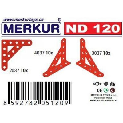 Merkur ND 120 úhelníky A – Zboží Dáma
