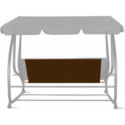 Aga Potah na zahradní houpačku GRANDLUX Tmavě hnědý – Zboží Dáma