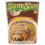 YumYum Instantní nudlová polévka s hovězí příchutí 70 g v kelímku – Zboží Dáma
