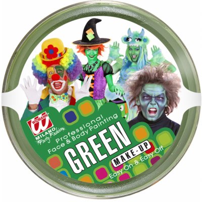 Widmann Make up zelený 25 g v kelímku – Zboží Mobilmania