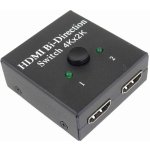 PremiumCord HDMI Switch 4K, FULL HD 1080p obousměrný 2-1 nebo 1-2 - khswit21c – Zboží Živě