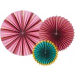 PartyDeco Rozety dekorativní mix barev – Zboží Dáma