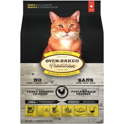 Oven Baked Tradition Cat Adult Chicken 4,54 kg – Hledejceny.cz