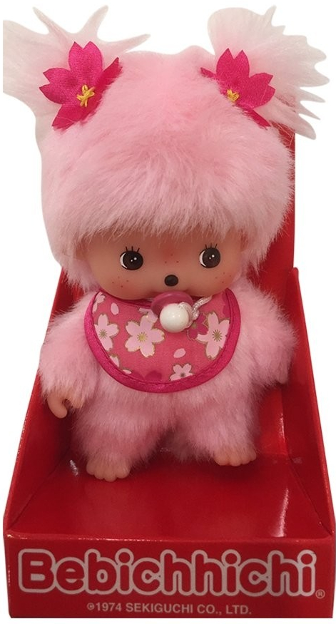 MONCHHICHI Mončičák holčička CHERRY BLOSSOM bebichhichi