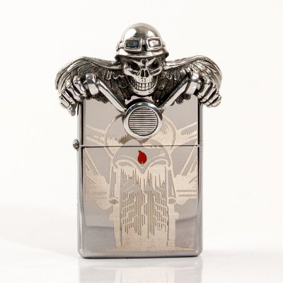 ZIPPO chrom poliert Emblem cGhost Riderc 2005399 – Hledejceny.cz