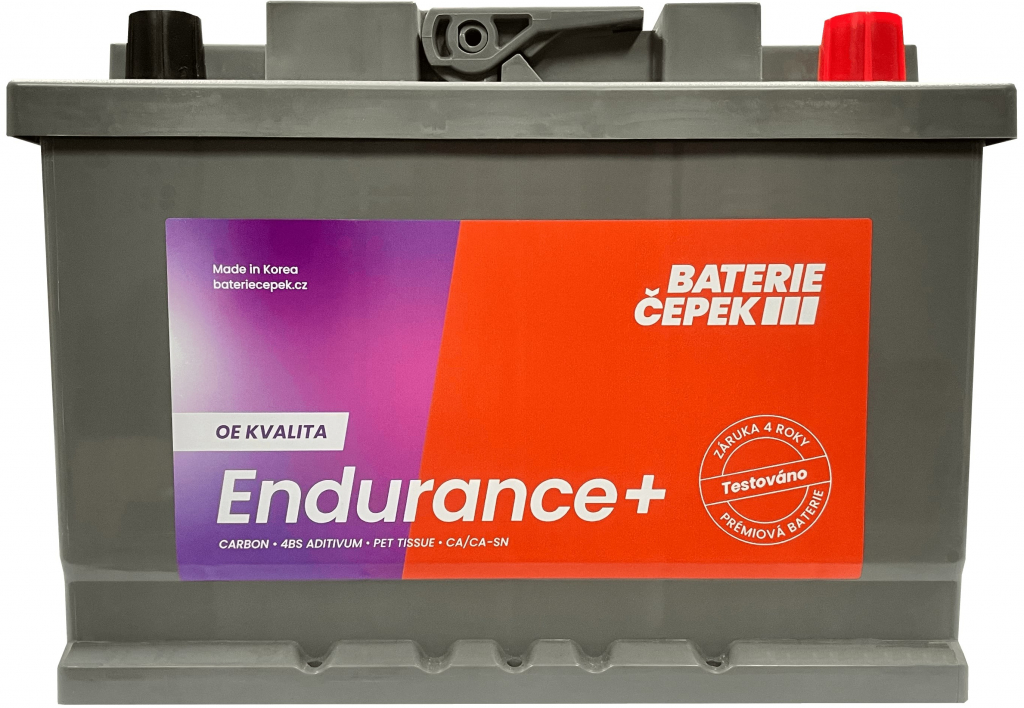 Baterie Čepek Endurance+ 12V 61Ah 600A