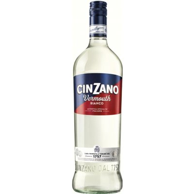 Cinzano Vermouth Bianco 15% 1 l (holá láhev) – Zboží Mobilmania