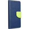 Pouzdro a kryt na mobilní telefon Xiaomi Pouzdro Mercury Fancy Book XIAOMI Redmi 10 navy modré / limonka