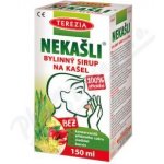 Terezia Company NEKAŠLI Junior 100% přírodní bylinný sirup na kašel 150 ml – Hledejceny.cz