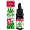 Doplněk stravy na spánek a nervovou soustavu Euphoria CBD olej 25% 2500 mg 10 ml