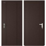 DoorHan Vchodové dveře ECO 980 x 2050 mm, pravé (antique měď) – Zboží Mobilmania