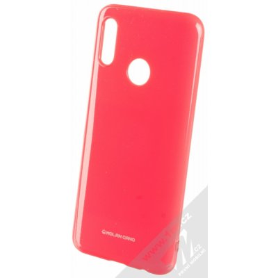 Pouzdro Molan Cano Jelly Case Honor 10 Lite, Huawei P Smart 2019 sytě růžové – Zboží Mobilmania