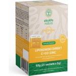 Ekolife Natura Liposomal Direkt C+D3+Zinc 21 sáčků ananas – Hledejceny.cz