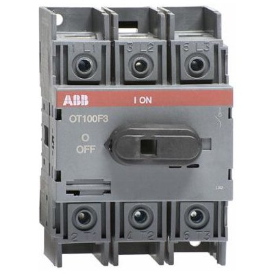 ABB Odpínač OT100F3 100A 3P bez hřídele a rukojeti 1SCA105004R1001 – Hledejceny.cz