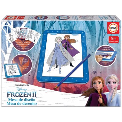 Educa Kreslení Frozen 2 Disney tablet s předlohami a doplňky pro děti od 5 let – Hledejceny.cz