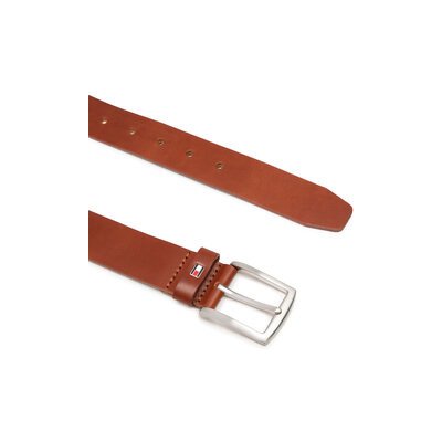 Tommy Hilfiger pánský pásek New Denton 3.5 belt AM0AM08360 Hnědá – Zbozi.Blesk.cz