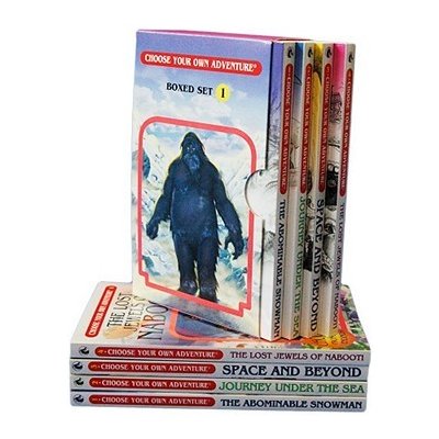 Choose Your Own Adventure 4-Book Set, Volume 1: The Abominable Snowman/Journey Under the Sea/Space and Beyond/The Lost Jewels of Nabooti Montgomery R. a.Boxed Set – Sleviste.cz