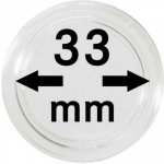 Lindner Plastová kapsle na mince Velikost: 33 mm – Hledejceny.cz