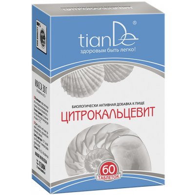 Tiande Citrokalcevit 30 g po 500 mg ​​60 tablet