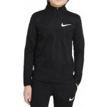 Nike Kids Dri-Fit Sport Poly 1/4 Zip Top B black/black/white Černá – Zbozi.Blesk.cz