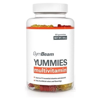 GymBeam Yummies multivitamín 60 tobolek – Hledejceny.cz
