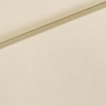 Režné bavlněné plátno ECOCANVAS NATUR UNI, jednobarevná režná, š.145cm (látka v metráži) – Zboží Dáma