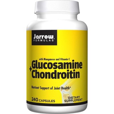 Jarrow Formulas Glucosamine Chondroitin 240 tobolek – Hledejceny.cz