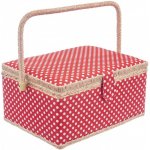 Orion Kazeta na šití červená 24 x 18 cm 154021 – Zboží Dáma