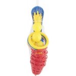 Teddies Házecí hra plast kříž s kruhy + košíčky s míčky – Zboží Mobilmania