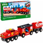 BRIO Hasičský hasící vlak 33844 – Zboží Dáma