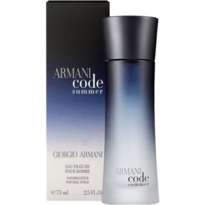 Giorgio Armani Code Summer Eau de Fraiche pánská 75 ml tester