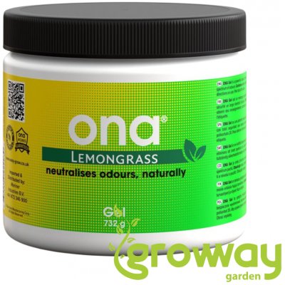 ONA Gel neutralizátor zápachu Lemon Grass 1 l – Zboží Dáma