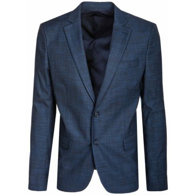 Pánské jednořadové sako modrá – Sleviste.cz
