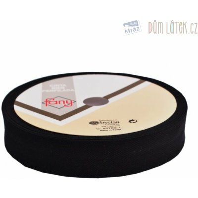 Lemovací proužek šikmý 3 cm, černý – Zboží Dáma