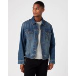 Wrangler pánská džínová bunda W4481514V modrá – Zboží Dáma
