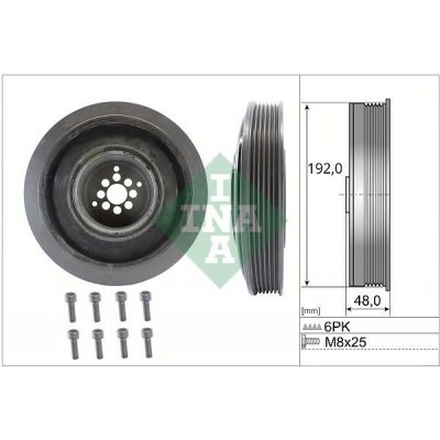 Řemenice, klikový hřídel Schaeffler INA 544 0102 20 | Zboží Auto