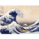 TREFL Art Dřevěné Hokusai Velká vlna Kanagawa 200 dílků – Zboží Dáma