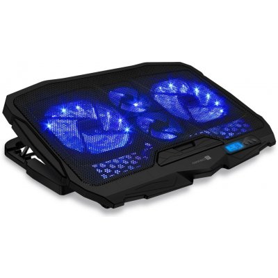CONNECT IT Chladící podložka pod notebook, ČERNÁ CCP-2200-BK – Zboží Mobilmania