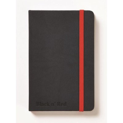 OXFORD Black n Red Journal Zápisník A6 černý pevné desky – Zbozi.Blesk.cz