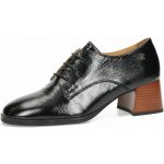 Etimeé dámské kožené polobotky černé – Zboží Dáma