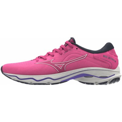 Mizuno Wave Ultima 14 High-Vis Pink Snow White Purple Punch