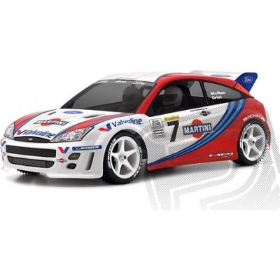 HPI Karoserie čirá Ford Focus WRC 200 mm – Zbozi.Blesk.cz